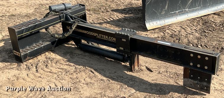 image for item IA9186 M&M Engineering WS-20  skid steer wood splitter