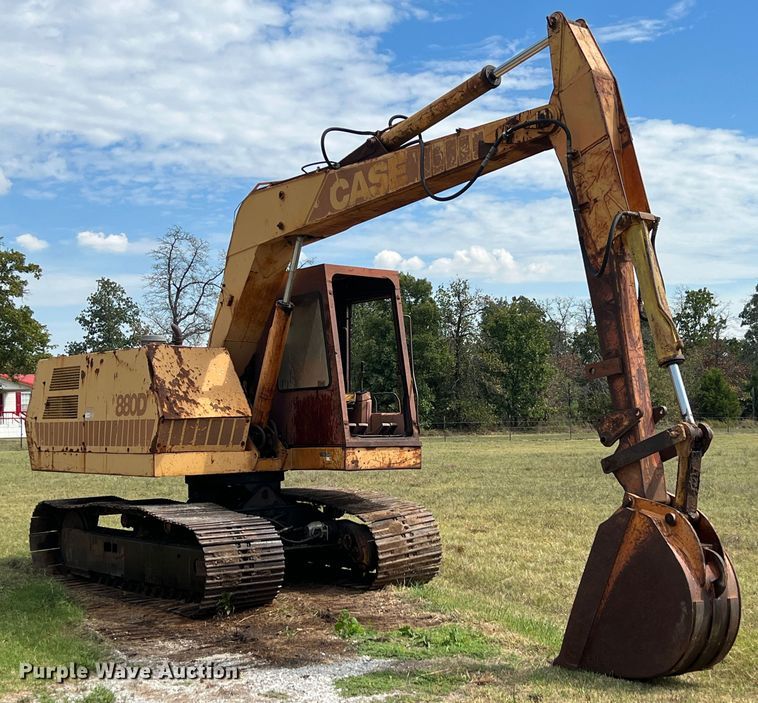 image for item IA9203 1986 Case 880D  excavator