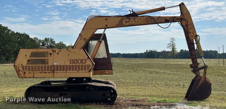 image for item IA9203 1986 Case 880D  excavator