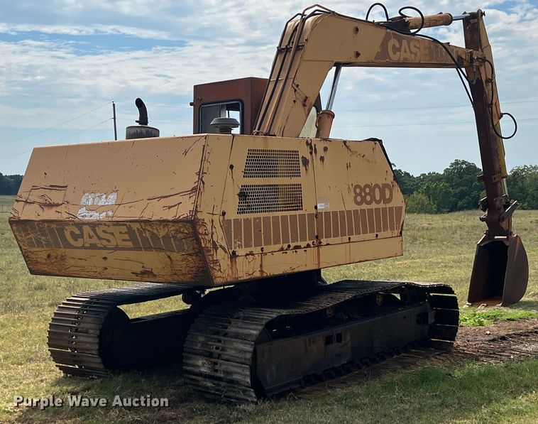 image for item IA9203 1986 Case 880D  excavator