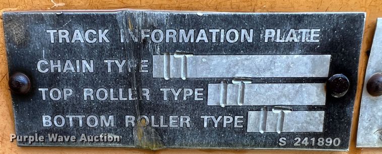 image for item IA9203 1986 Case 880D  excavator