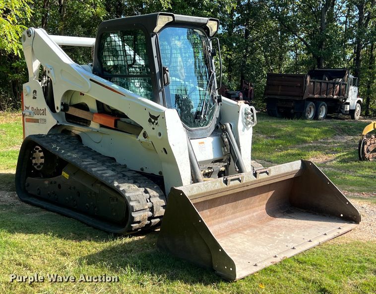image for item IA9204 2011 Bobcat T870  tracked skid steer loader