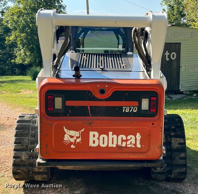 image for item IA9204 2011 Bobcat T870  tracked skid steer loader