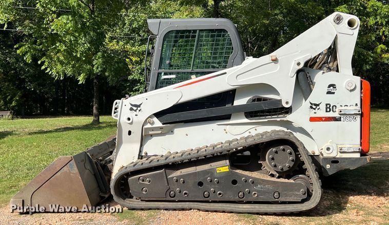 image for item IA9204 2011 Bobcat T870  tracked skid steer loader