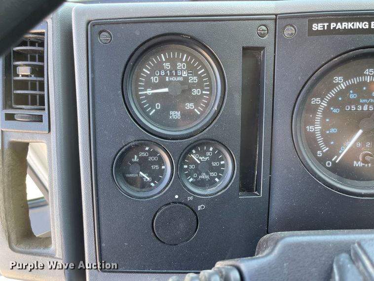 image for item JF9054 2007 Sterling SC8000  street sweeper truck