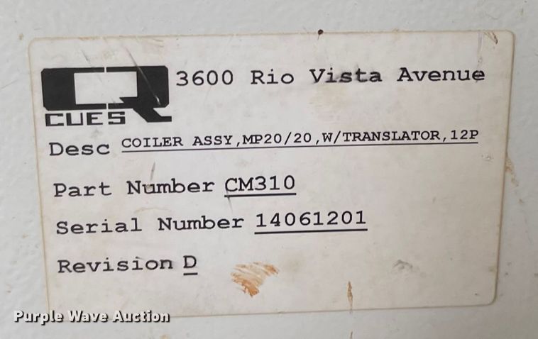 image for item JF9094 Cues TruVue  sewer inspection camera