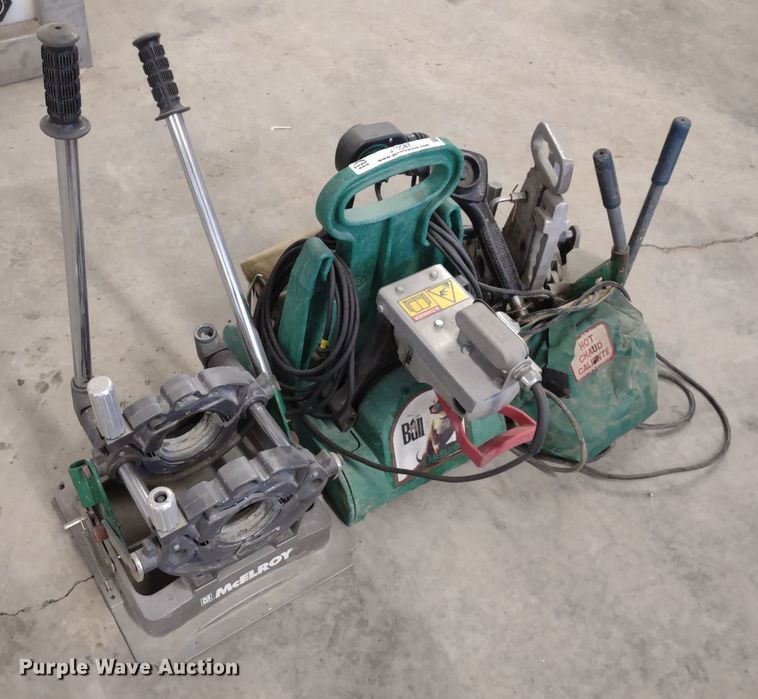 image for item JJ9987 McElroy Pit Bull 14  pipe fusion machines