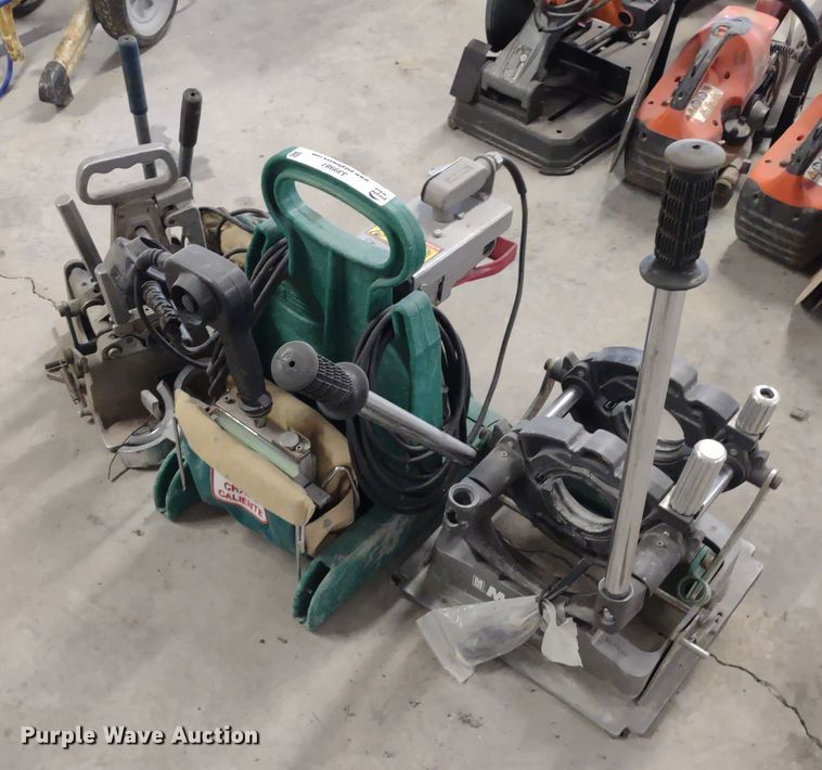 image for item JJ9987 McElroy Pit Bull 14  pipe fusion machines