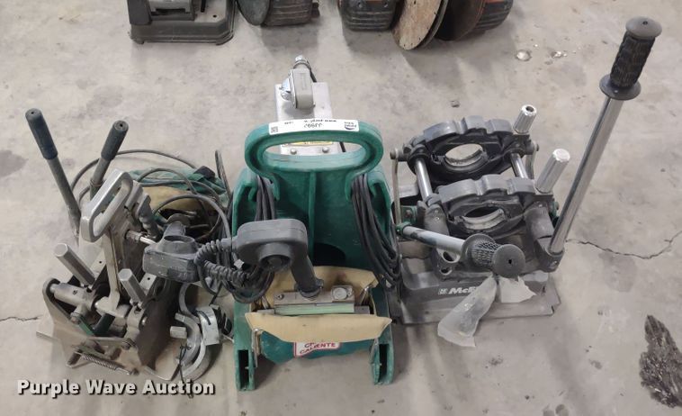 image for item JJ9987 McElroy Pit Bull 14  pipe fusion machines