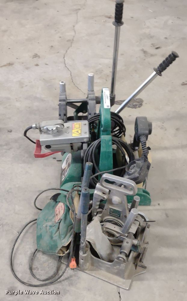 image for item JJ9987 McElroy Pit Bull 14  pipe fusion machines