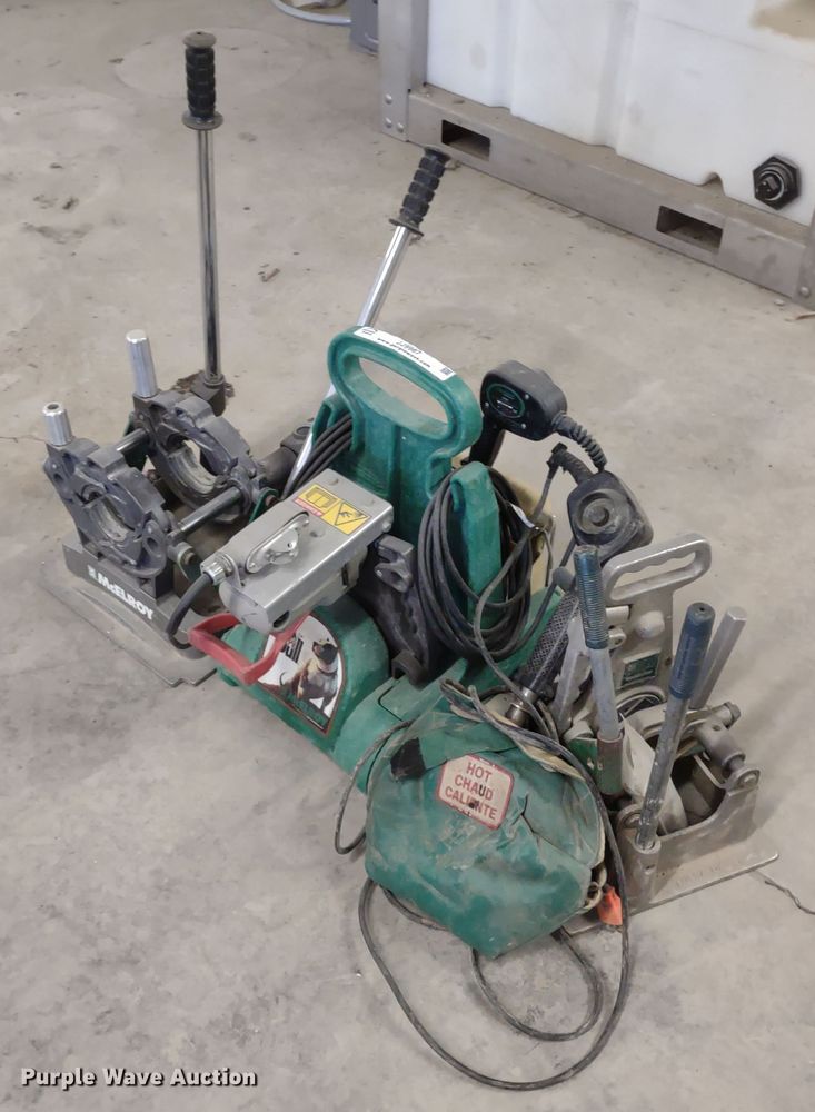 image for item JJ9987 McElroy Pit Bull 14  pipe fusion machines
