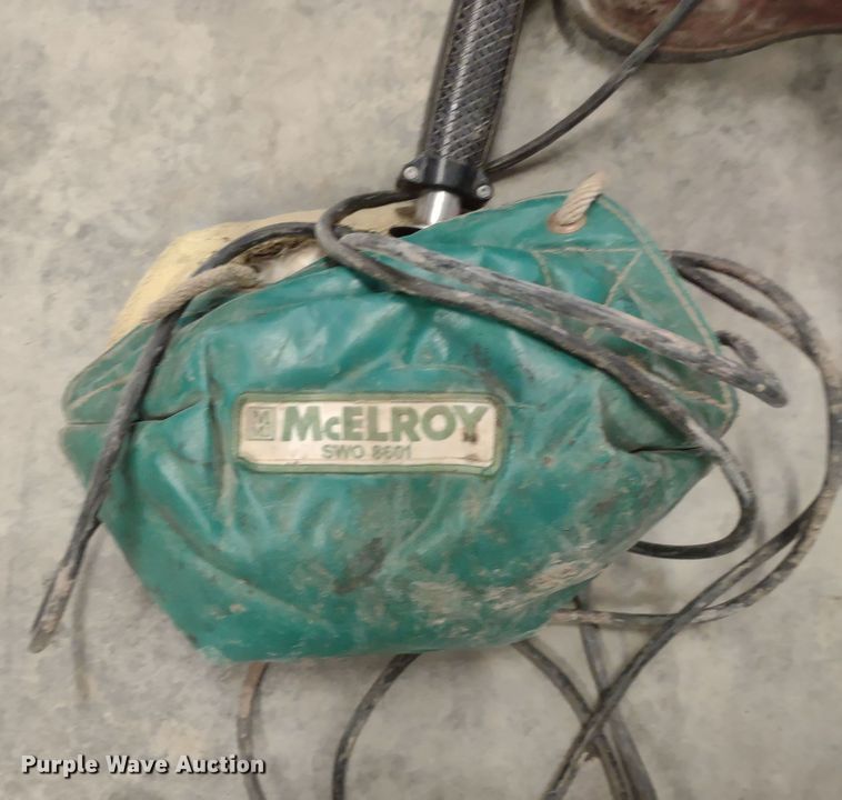 image for item JJ9987 McElroy Pit Bull 14  pipe fusion machines