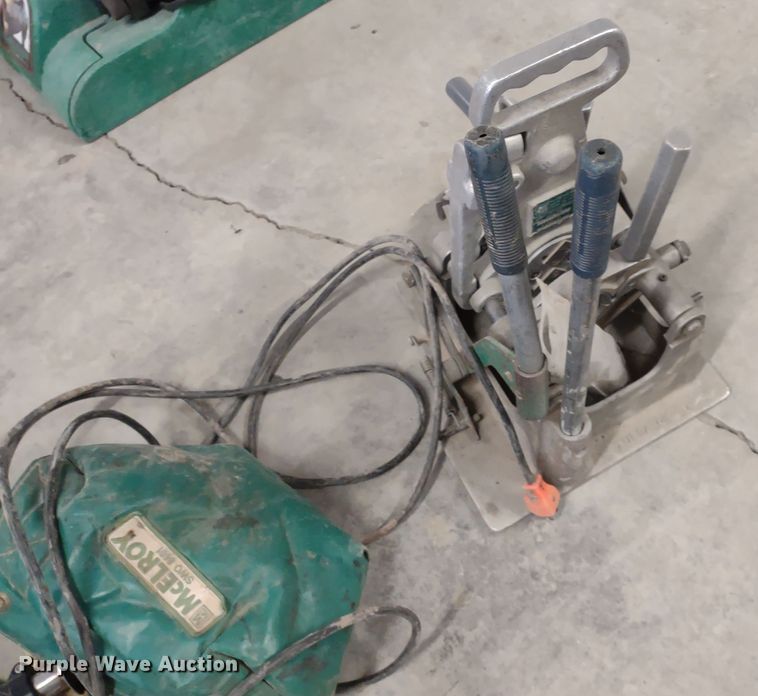 image for item JJ9987 McElroy Pit Bull 14  pipe fusion machines