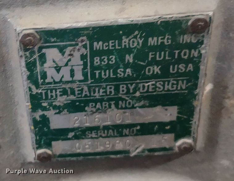 image for item JJ9987 McElroy Pit Bull 14  pipe fusion machines