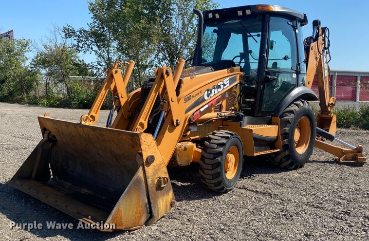 image for item JW9394 2011 Case 580 Super N  backhoe