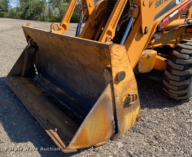 image for item JW9394 2011 Case 580 Super N  backhoe