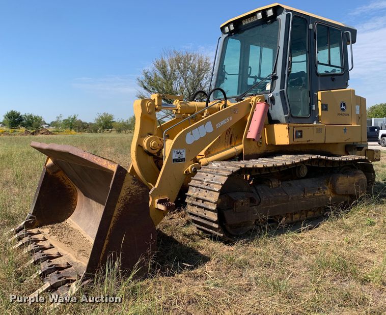 image for item JW9406 2004 John Deere 655C Series II  track loader