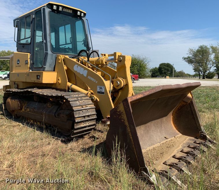 image for item JW9406 2004 John Deere 655C Series II  track loader