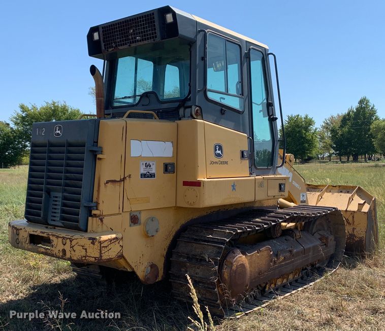 image for item JW9406 2004 John Deere 655C Series II  track loader