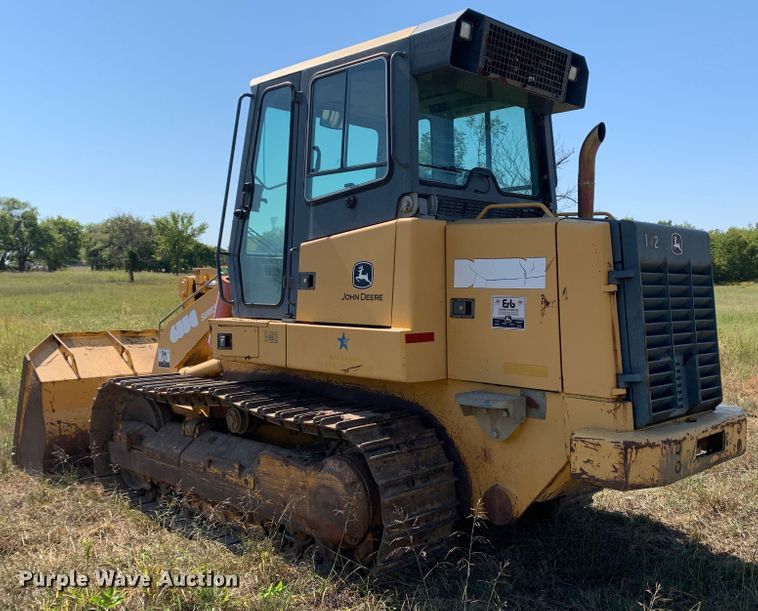 image for item JW9406 2004 John Deere 655C Series II  track loader