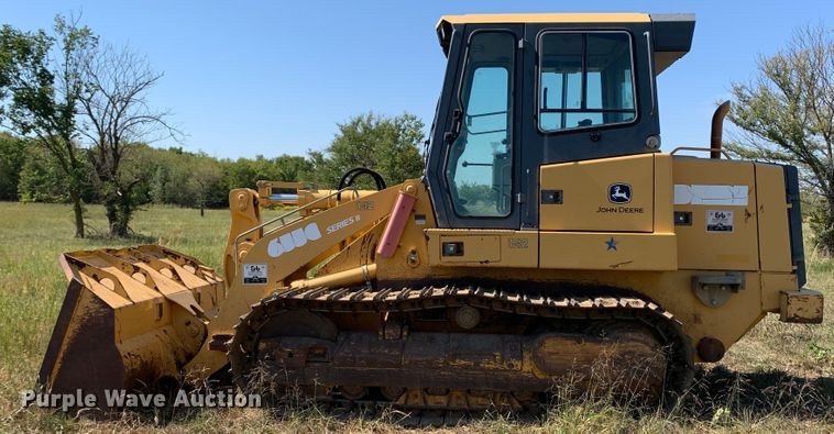 image for item JW9406 2004 John Deere 655C Series II  track loader