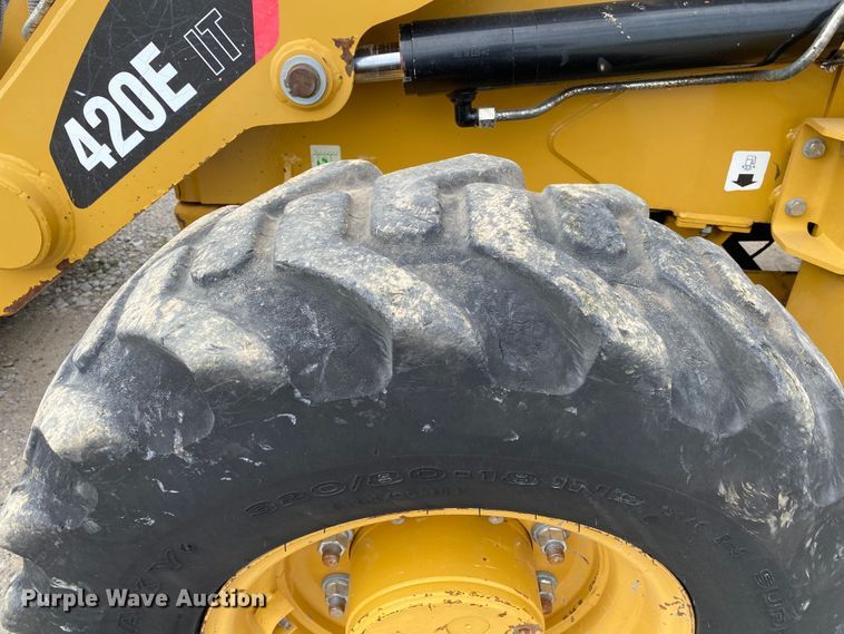 image for item JW9411 2011 Caterpillar 420EIT  backhoe