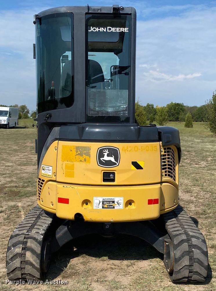 image for item JW9415 2013 John Deere 35D  mini excavator