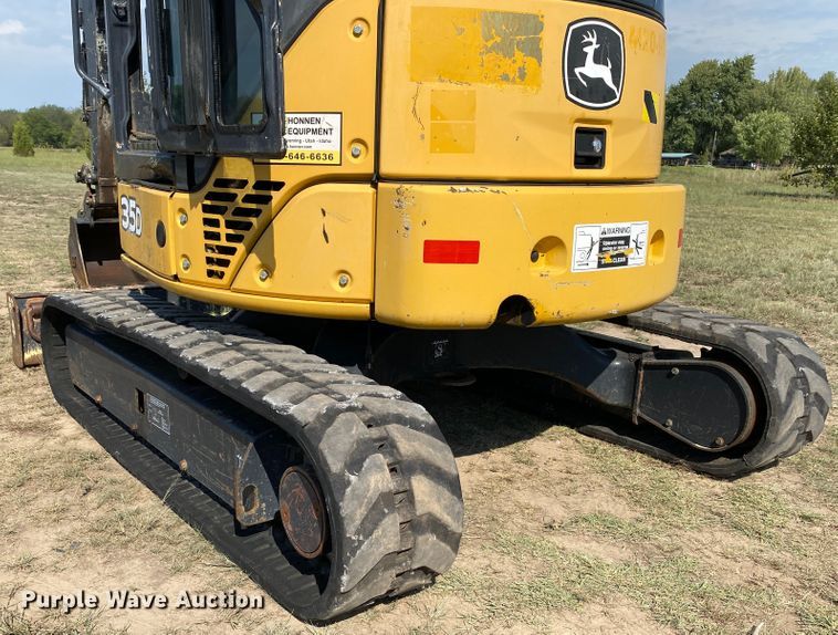 image for item JW9415 2013 John Deere 35D  mini excavator