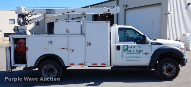 image for item KF9479 2012 Ford F550 Super Duty XL  utility / service truck