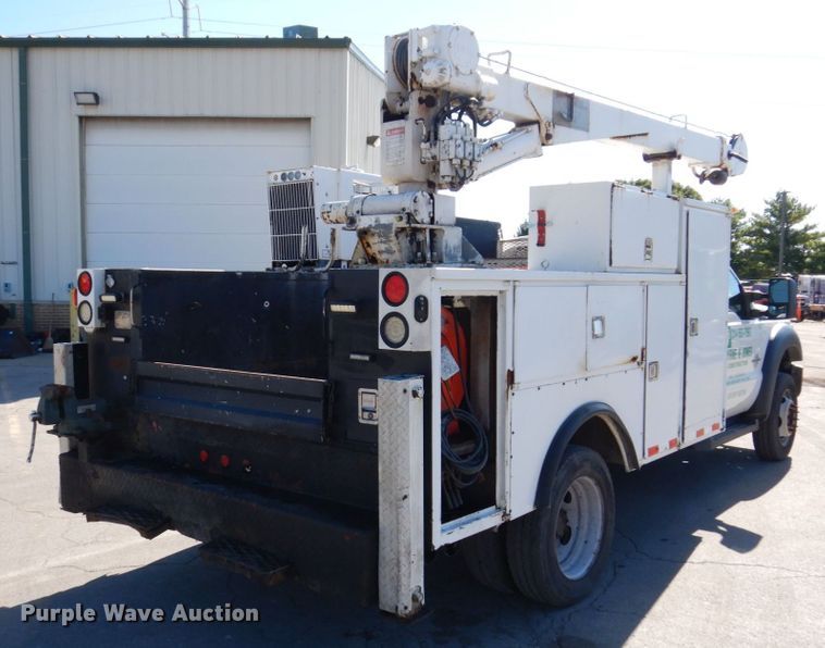 image for item KF9479 2012 Ford F550 Super Duty XL  utility / service truck