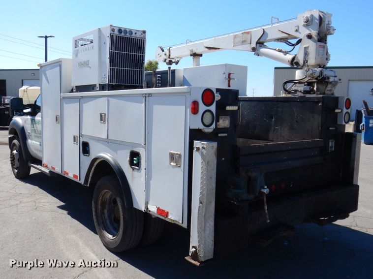 image for item KF9479 2012 Ford F550 Super Duty XL  utility / service truck