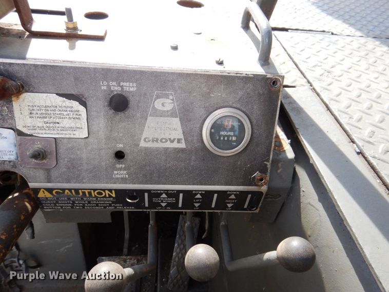 image for item KF9486 1989 Grove AP-308  crane