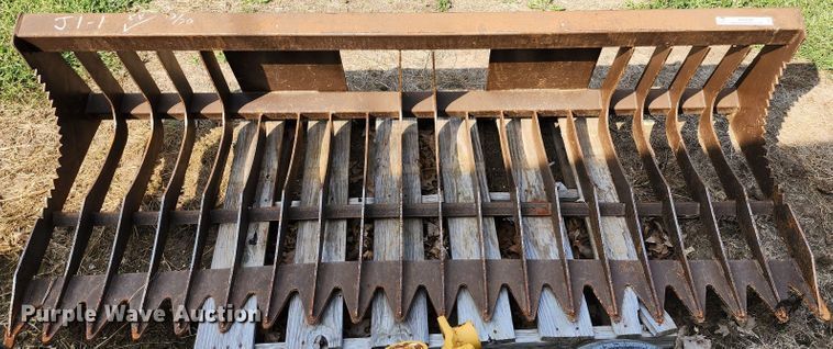 image for item KH9288 84" W skid steer rock bucket