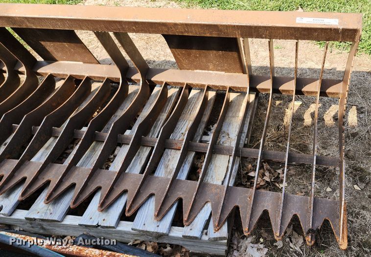 image for item KH9288 84" W skid steer rock bucket