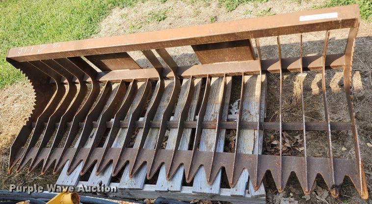 image for item KH9288 84" W skid steer rock bucket