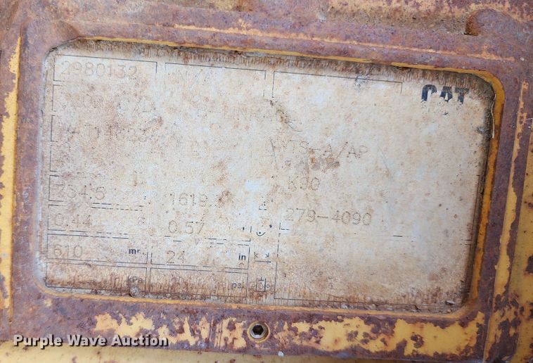 image for item KH9292 Caterpillar  excavator bucket