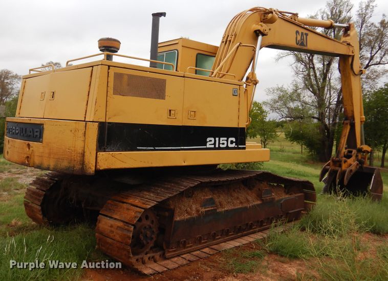 image for item KP9001 1989 Caterpillar 215C excavator