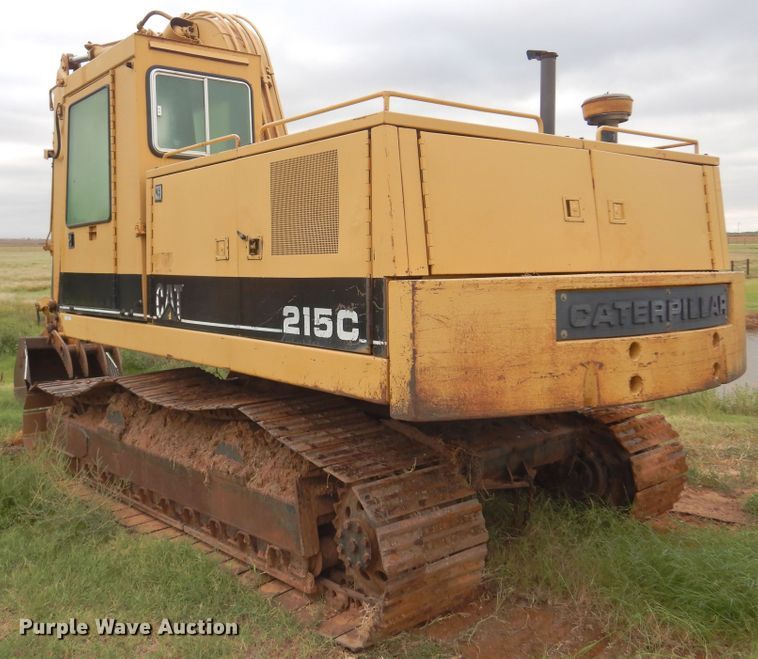 image for item KP9001 1989 Caterpillar 215C excavator