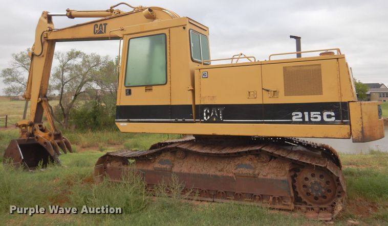 image for item KP9001 1989 Caterpillar 215C excavator