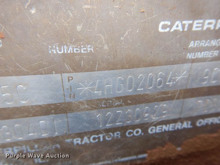 image for item KP9001 1989 Caterpillar 215C excavator