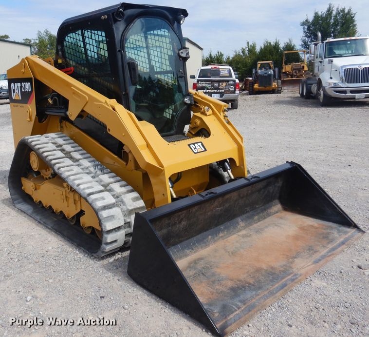 image for item KP9002 2016 Caterpillar 279D  tracked skid steer loader