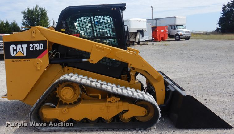 image for item KP9002 2016 Caterpillar 279D  tracked skid steer loader