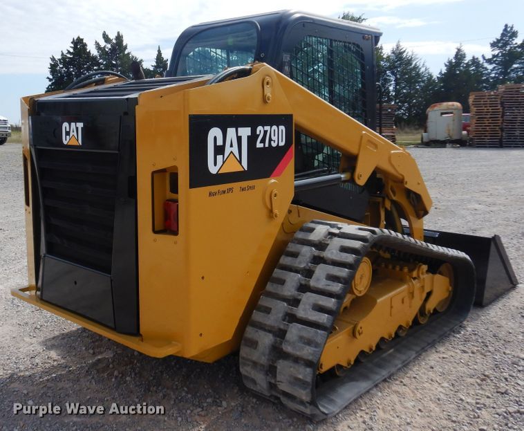 image for item KP9002 2016 Caterpillar 279D  tracked skid steer loader