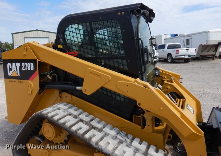 image for item KP9002 2016 Caterpillar 279D  tracked skid steer loader