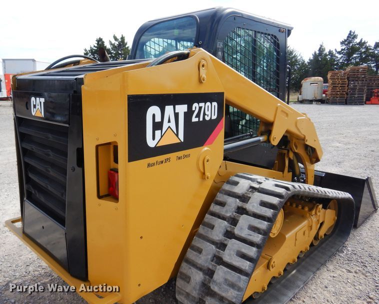 image for item KP9002 2016 Caterpillar 279D  tracked skid steer loader