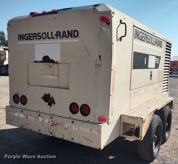 image for item LK9837 1997 Ingersoll Rand XP750WCU  air compressor