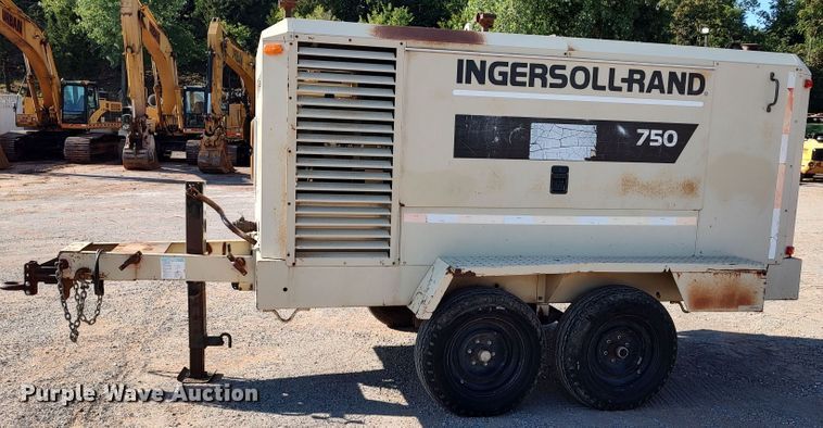 image for item LK9837 1997 Ingersoll Rand XP750WCU  air compressor