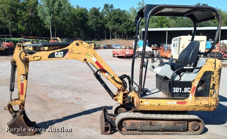 image for item LK9839 2009 Caterpillar 301.8C  mini excavator