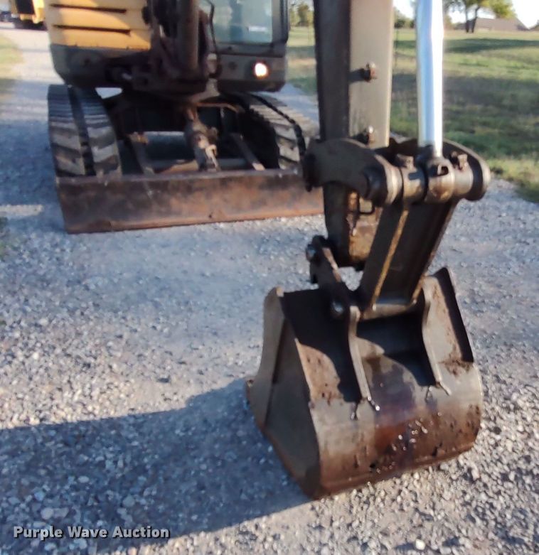 image for item LK9856 2012 Volvo EC55C  mini excavator