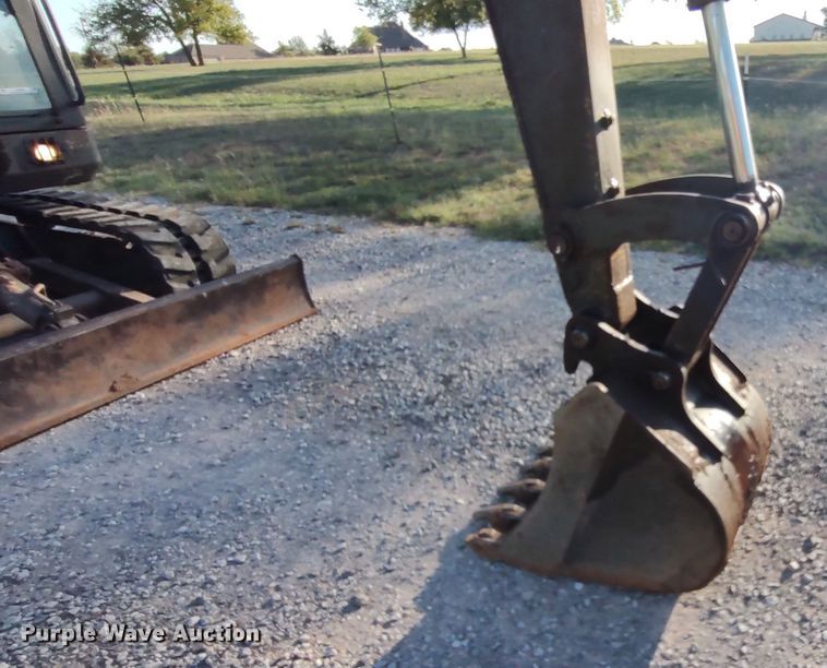 image for item LK9856 2012 Volvo EC55C  mini excavator